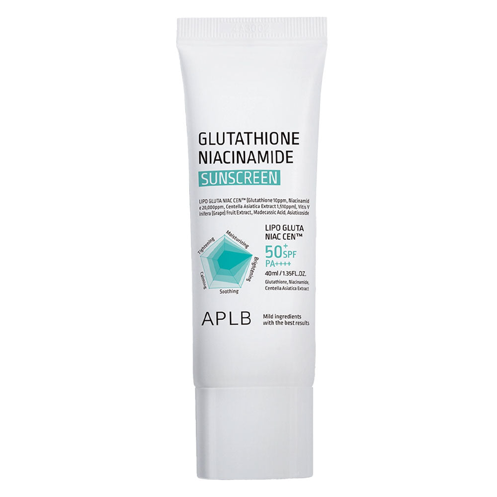 APLB Glutathione Niacinamide Sunscreen - Peaches&Creme Shop Korean Skincare Malta