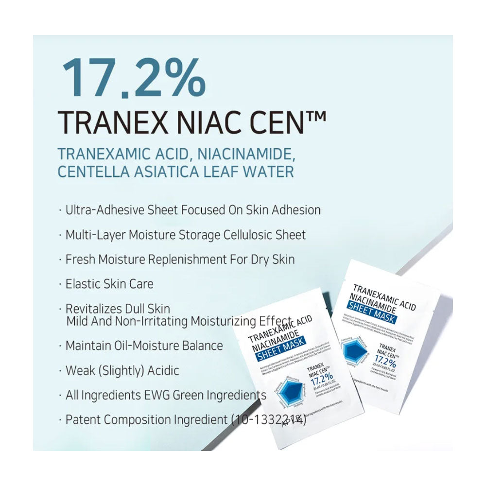 APLB Tranexamic Acid Niacinamide Sheet Mask - Peaches&Creme Shop Korean Skincare Malta