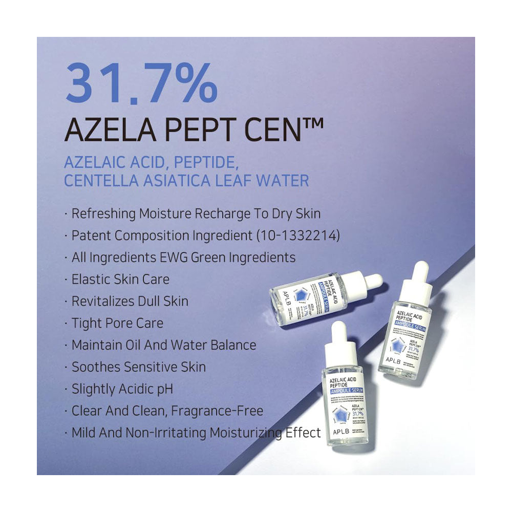 APLB Azelaic Acid Peptide Ampoule Serum - Peaches&Creme Shop Korean Skincare Malta