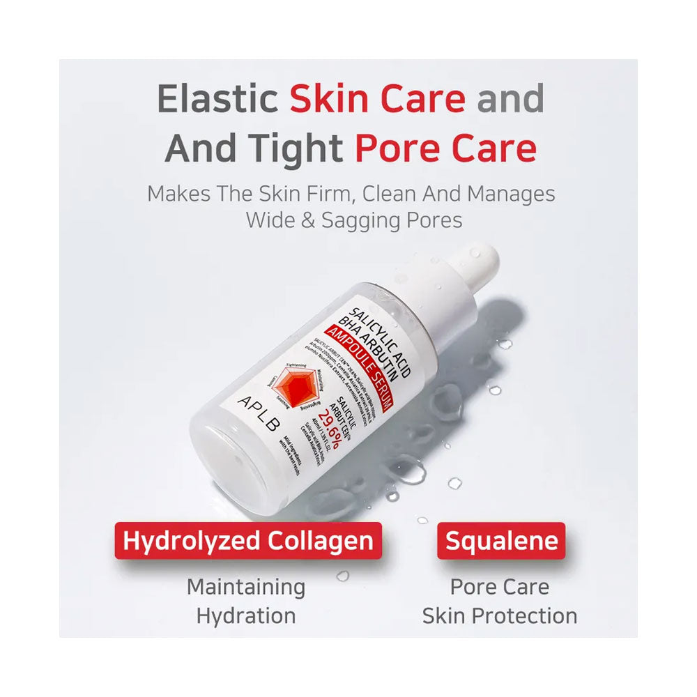 APLB Salicylic Acid BHA Arbutin Ampoule Serum - Peaches&Creme Shop Korean Skincare Malta