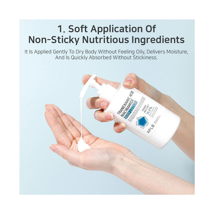 APLB Tranexamic Acid Niacinamide Body Lotion - Peaches&Creme Shop Korean Skincare Malta