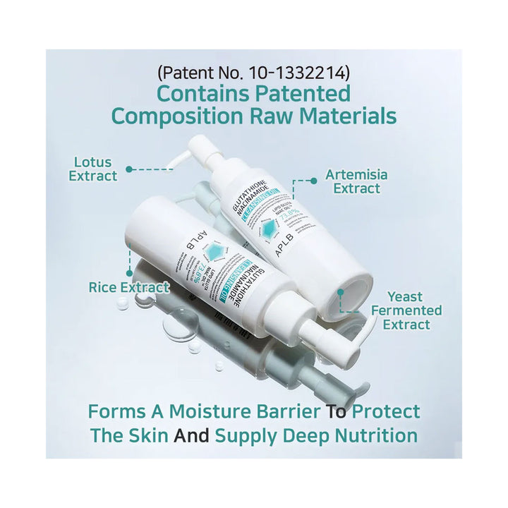 APLB Glutathione Niacinamide Cleansing Oil - Peaches&Creme Shop Korean Skincare Malta