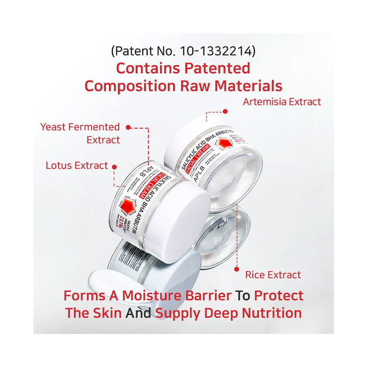 APLB Salicylic Acid BHA Arbutin Facial Cream - Peaches&Creme Shop Korean Skincare Malta