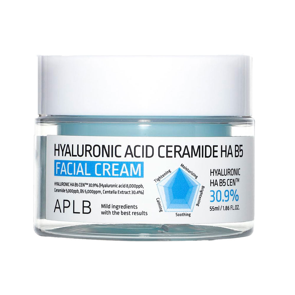 APLB Hyaluronic Acid Ceramide HA B5 Facial Cream - Peaches&Creme Shop Korean Skincare Malta