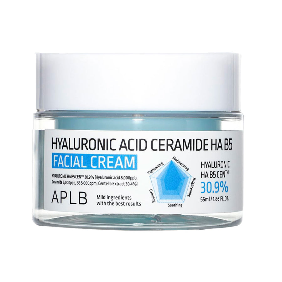 APLB Hyaluronic Acid Ceramide HA B5 Facial Cream - Peaches&Creme Shop Korean Skincare Malta