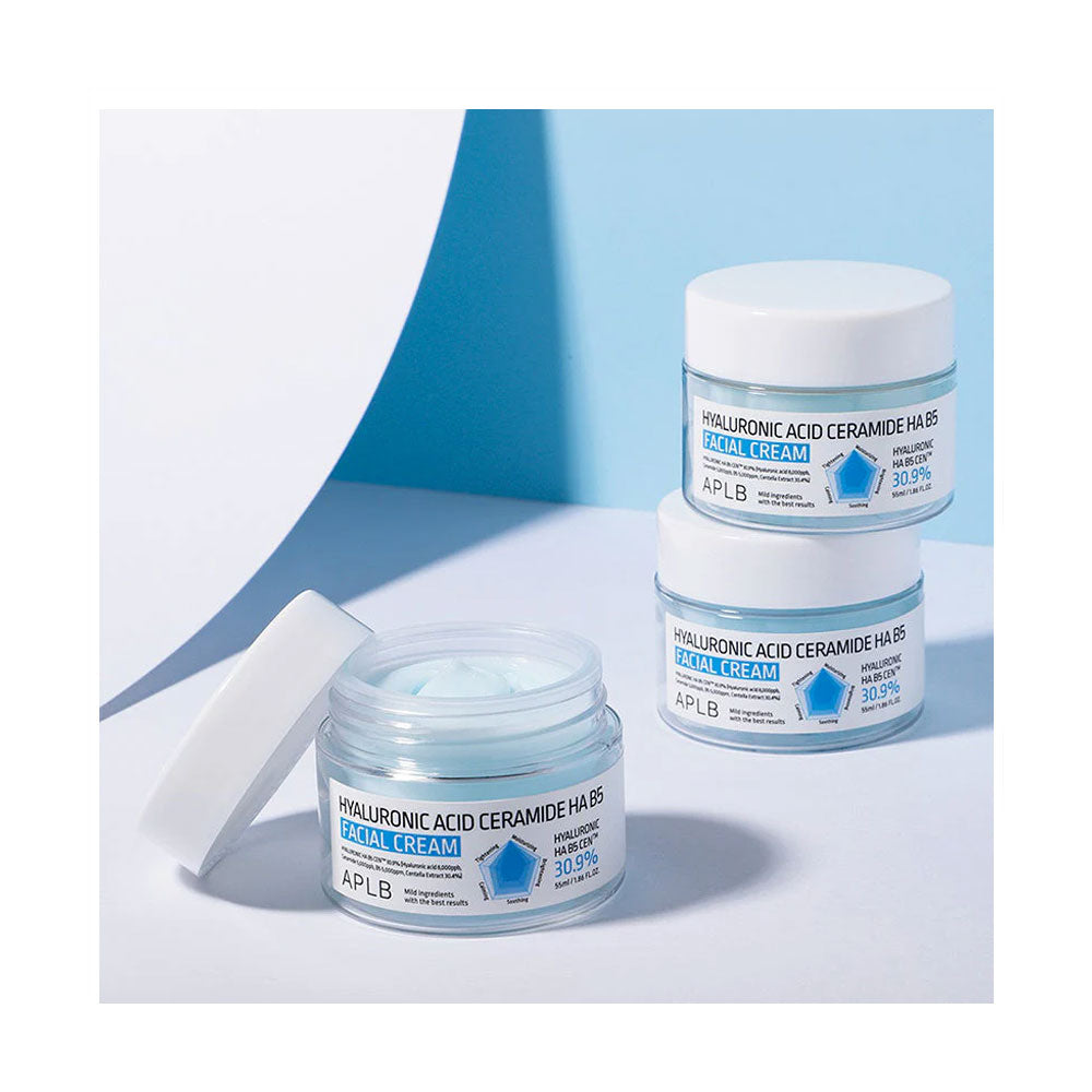 APLB Hyaluronic Acid Ceramide HA B5 Facial Cream - Peaches&Creme Shop Korean Skincare Malta
