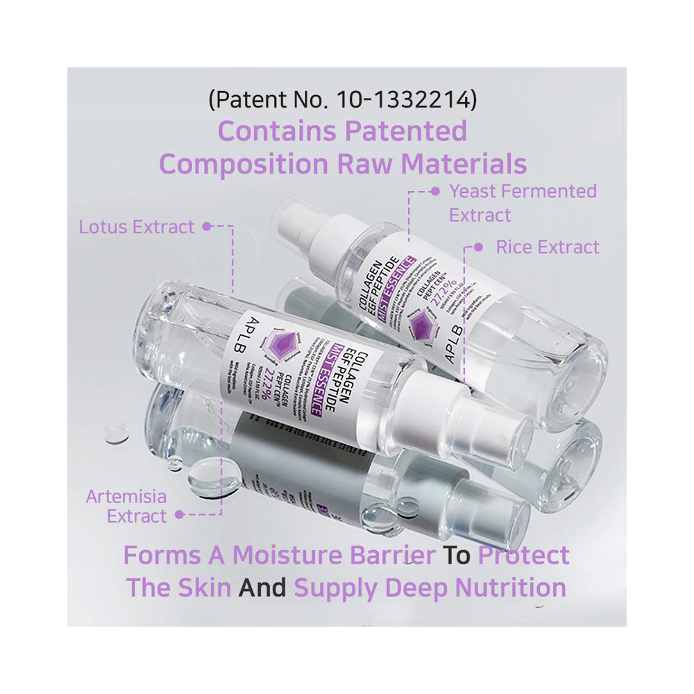 APLB Collagen EGF Peptide Mist Essence - Peaches&Creme Shop Korean Skincare Malta