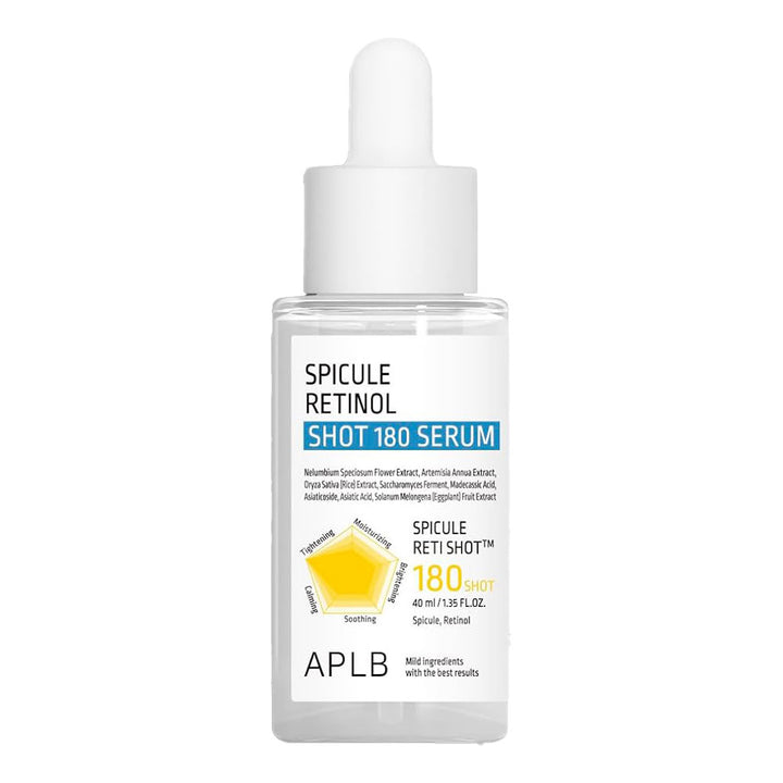 APLB Spicule Retinol Shot 180 Serum - Peaches&Creme Shop Korean Skincare Malta