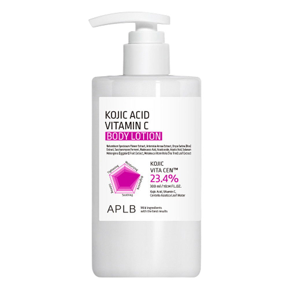 APLB Kojic Acid Vitamin C Vitamin E Body Lotion - Peaches&Creme Shop Korean Skincare Malta