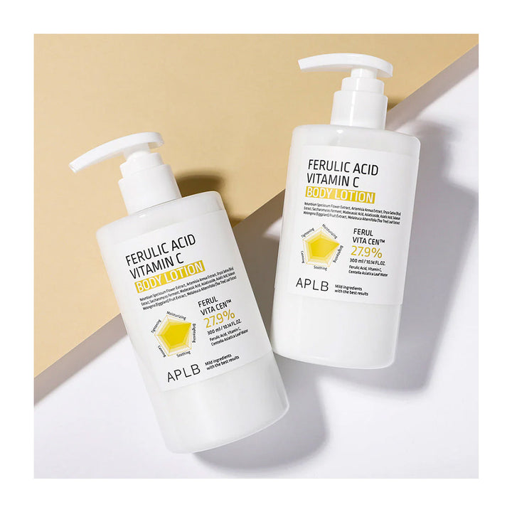 APLB Ferulic Acid Vitamin C Body Lotion -Peaches&Creme Shop Korean Skincare Malta