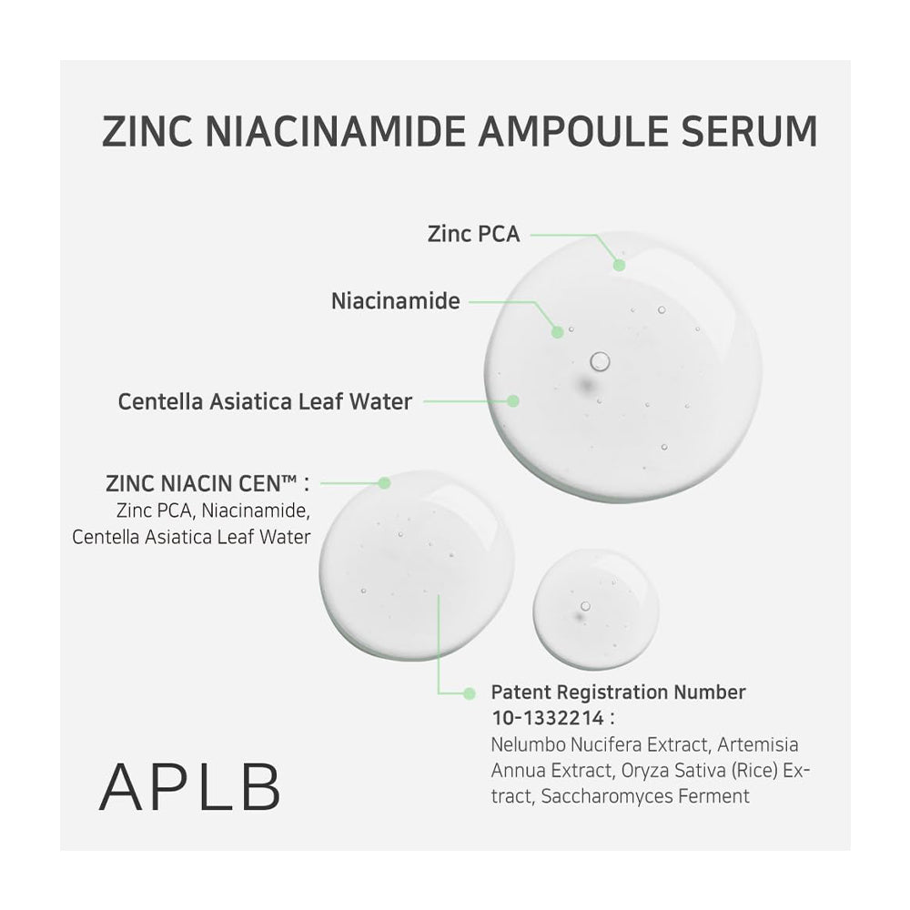 Zinc Niacinamide Ampoule Serum
