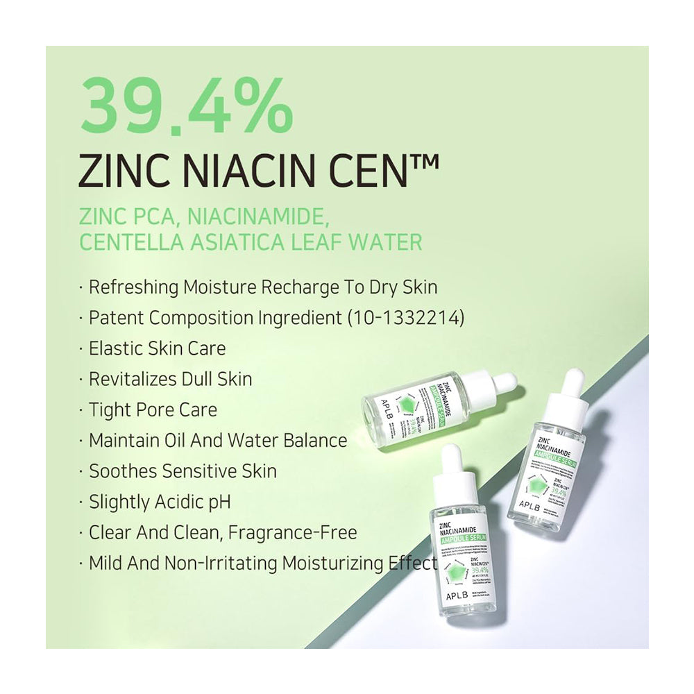 Zinc Niacinamide Ampoule Serum