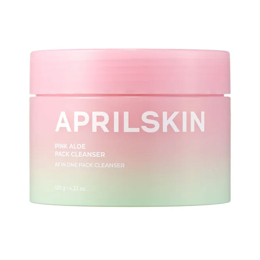 APRILSKIN Pink Aloe Facial Polish Cleanser - Peaches&CremeShop Korean Skincare Malta