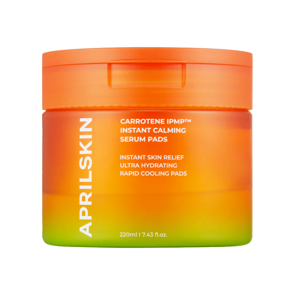 APRILSKIN Carrotene IPMP™ Instant Calming Serum Pads - Peaches&Creme Shop Korean Skincare Malta