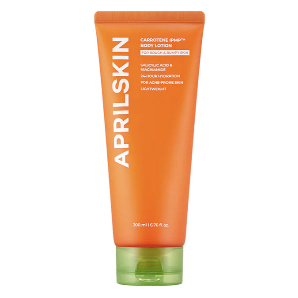APRILSKIN Carrotene IPMP Soothing Body Lotion - Peaches&Creme Shop Korean Skincare Malta