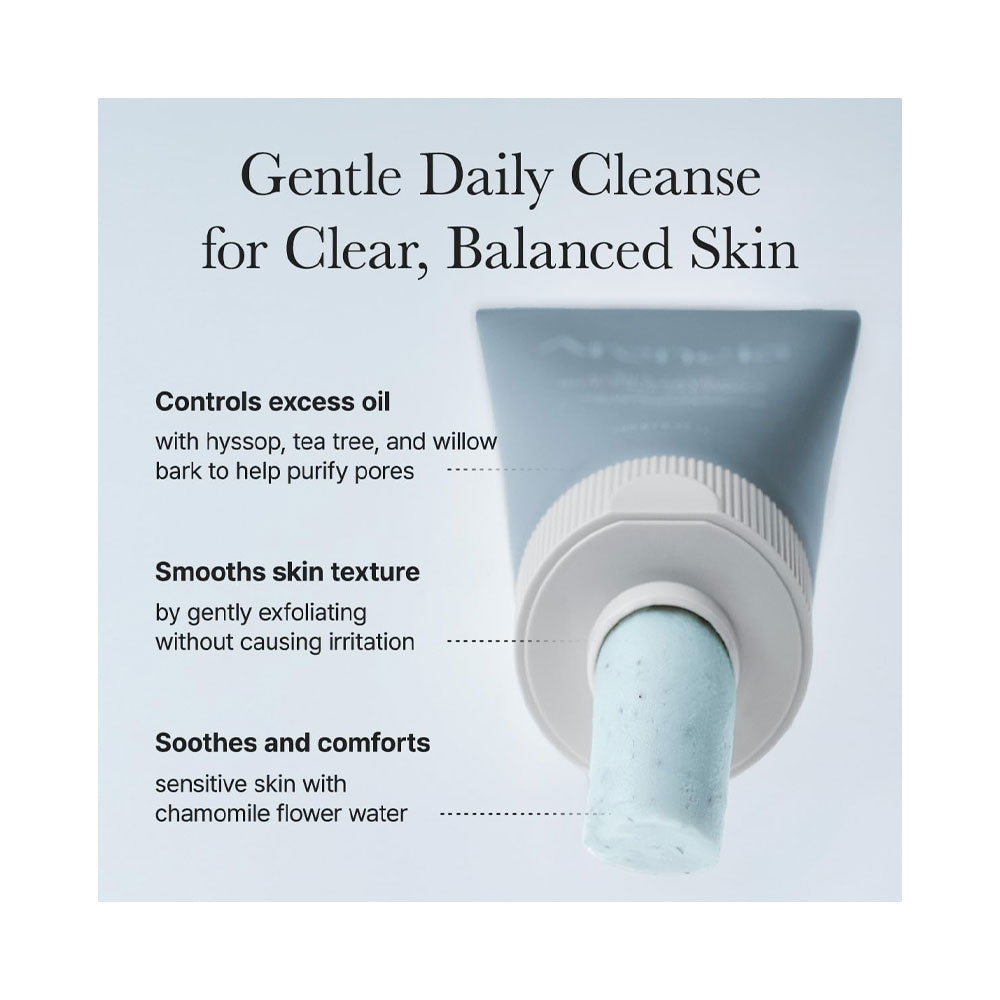 ARENCIA Hyssop Sebum Control Rice Cake Cleanser - Peaches&Creme Shop Korean Skincare Malta