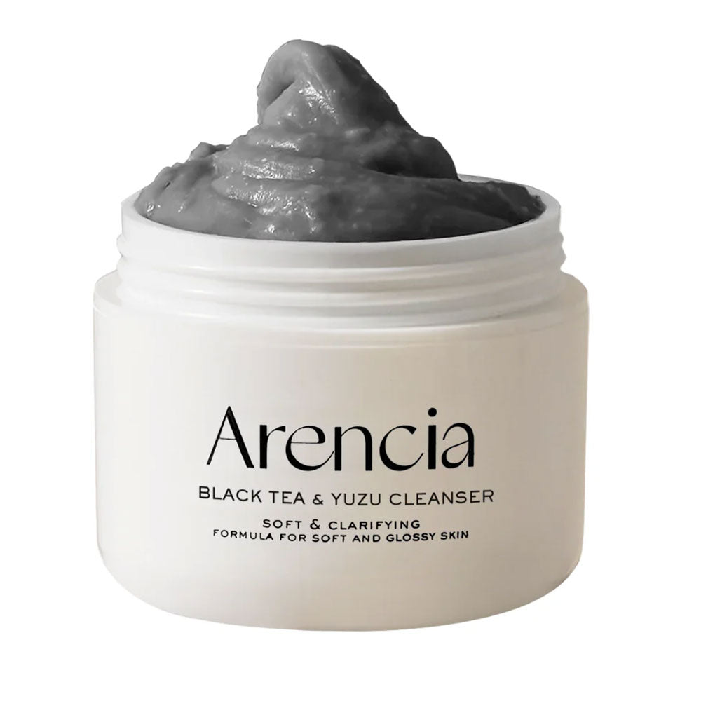 ARENCIA Fresh Black Tea & Yuzu Cleanser - Peaches&Creme Shop Korean Skincare Malta