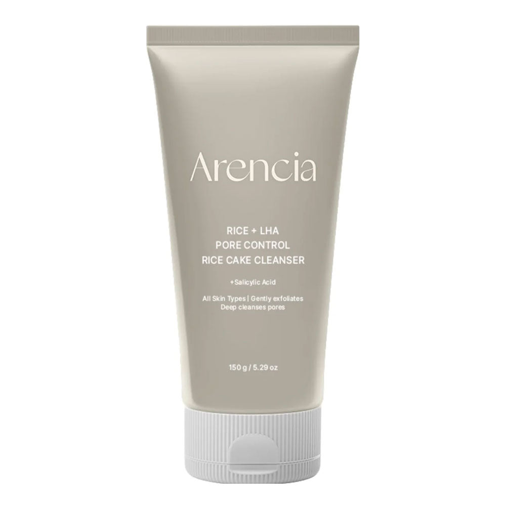 ARENCIA Rice + LHA Pore Control Rice Cake Cleanser - Peaches&Creme Shop Korean Skincare Malta