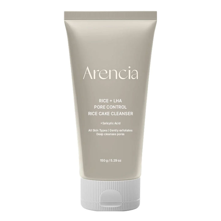 ARENCIA Rice + LHA Pore Control Rice Cake Cleanser - Peaches&Creme Shop Korean Skincare Malta
