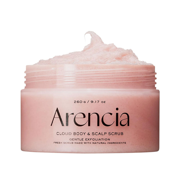ARENCIA Cloud Body & Scalp Scrub [LAVENDER & PEAR] - Peaches&Creme Shop Korean Skincare Malta