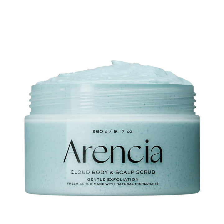 ARENCIA Cloud Body & Scalp Scrub [FRESH MINT & LILY] - Peaches&Creme Shop Korean Skincare Malta