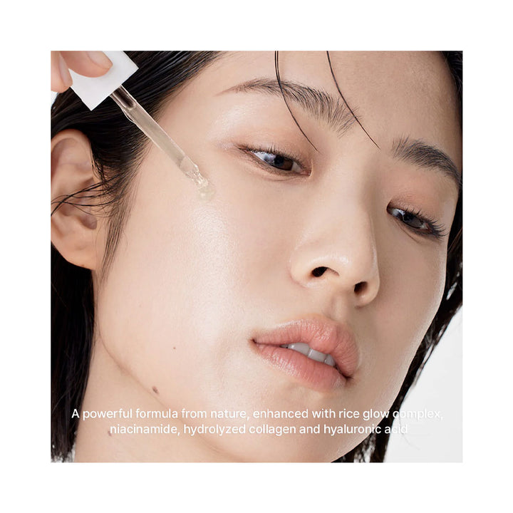 ARENCIA Rice Mucin Glow Serum 12 - Peaches&Creme Shop Korean Skincare Malta