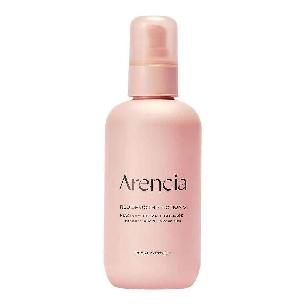 ARENCIA Red Smoothie Lotion 5 - Peaches&Creme Shop Korean Skincare Malta