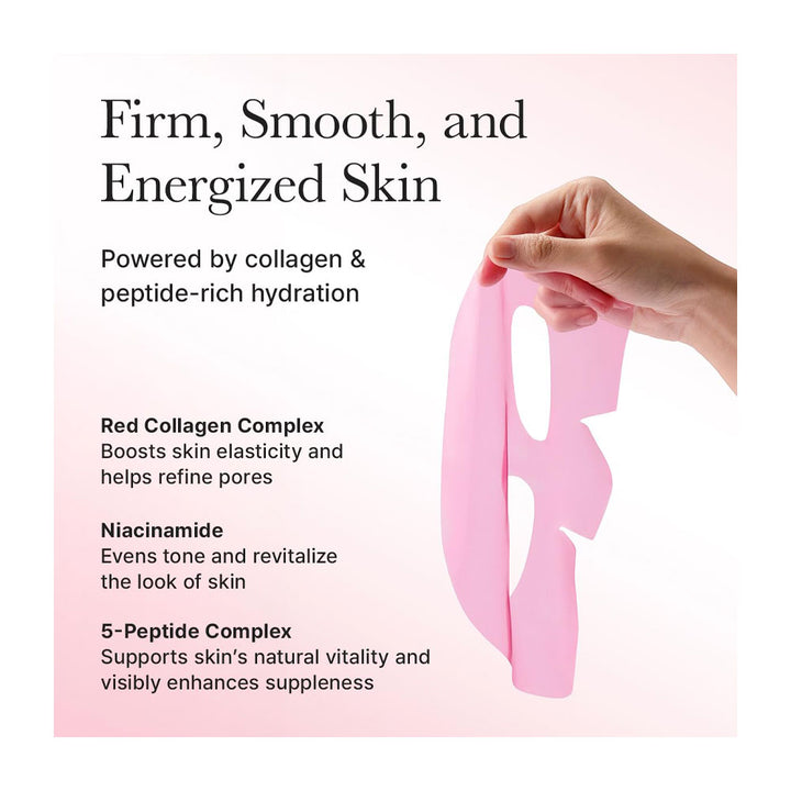 ARENCIA Red Collagen Jello Mask Set - Peaches&Creme Shop Korean Skincare Malta