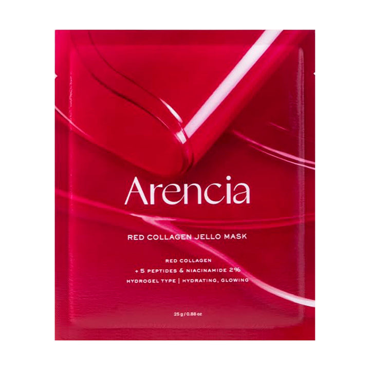 ARENCIA Red Collagen Jello Mask Set - Peaches&Creme Shop Korean Skincare Malta