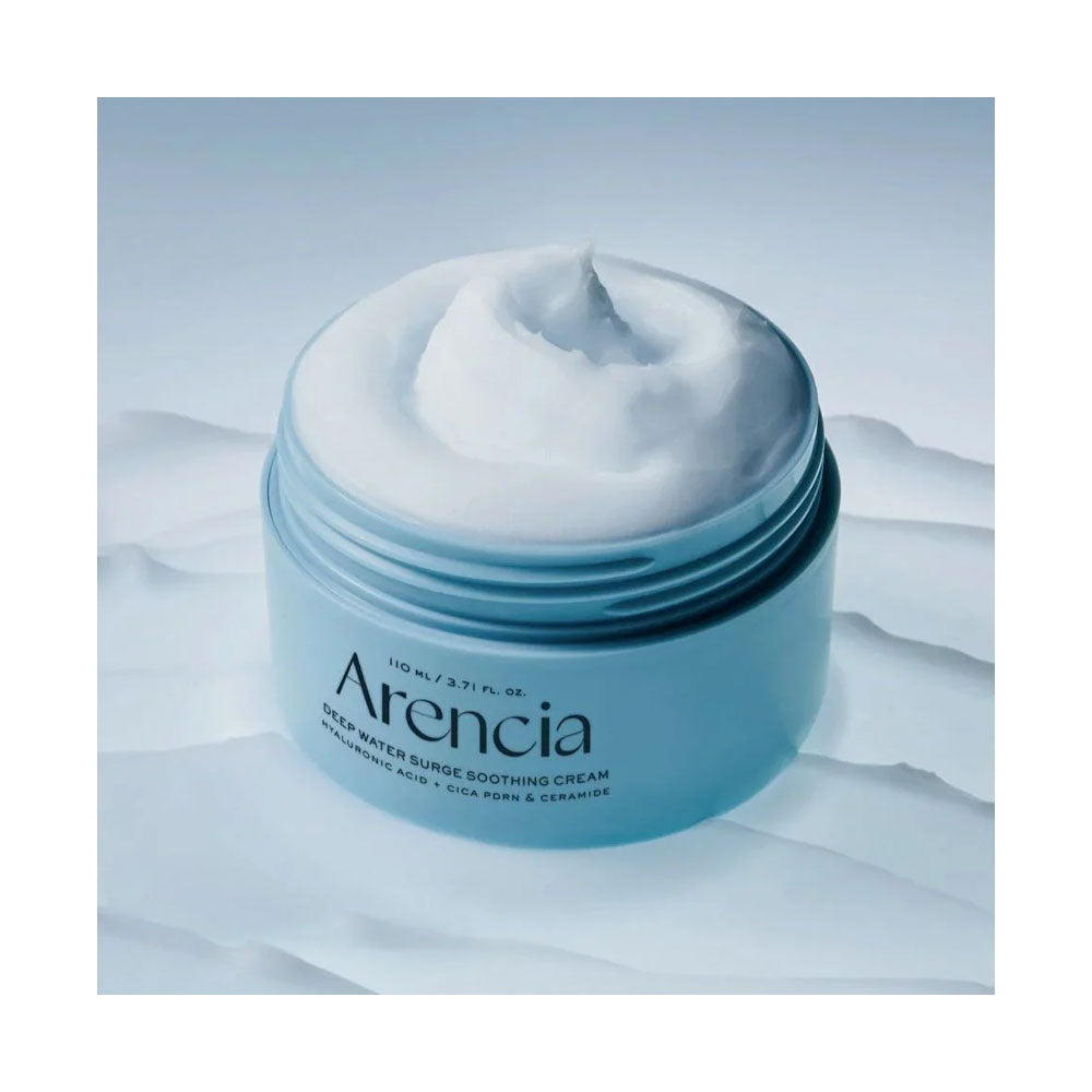 ARENCIA Deep Water Surge Soothing Cream - Peaches&amp;Creme Shop Korean Skincare Malta