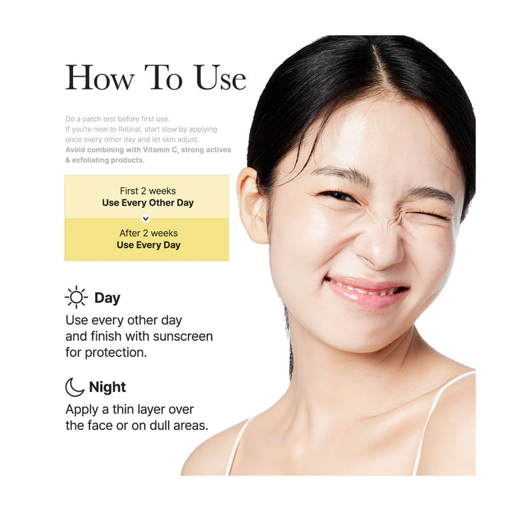 ARENCIA Retinal Booster Shot - Peaches&Creme Shop Korean Skincare Malta