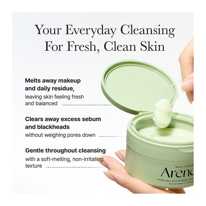 ARENCIA Pore Melt Phyto PDRN Cleansing Balm - Peaches&Creme Shop Korean Skincare Malta