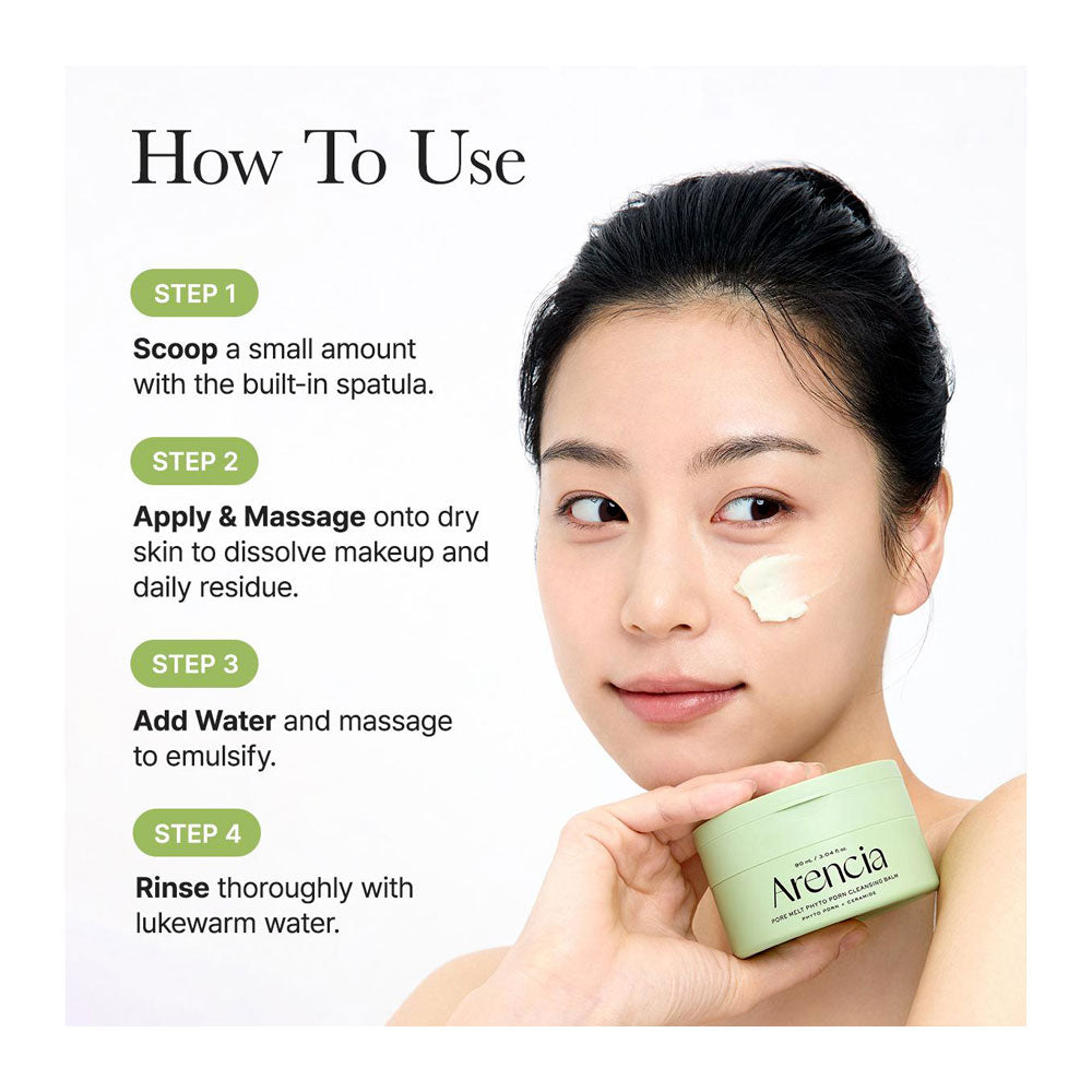 ARENCIA Pore Melt Phyto PDRN Cleansing Balm - Peaches&Creme Shop Korean Skincare Malta