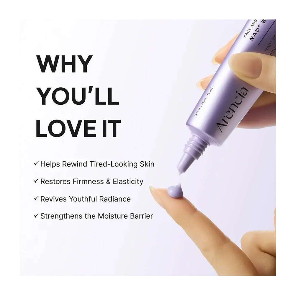 ARENCIA NAD+ Booster Shot - Peaches&Creme Shop Korean Skincare Malta