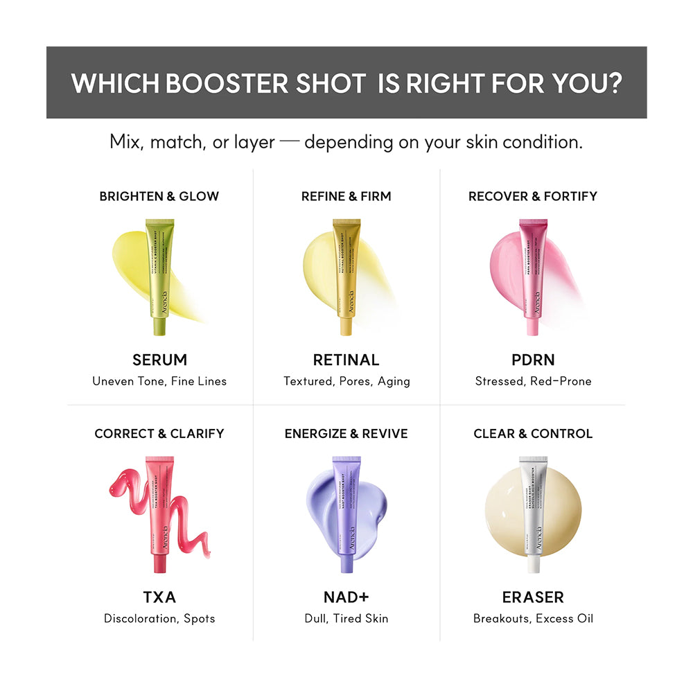 ARENCIA NAD+ Booster Shot - Peaches&Creme Shop Korean Skincare Malta