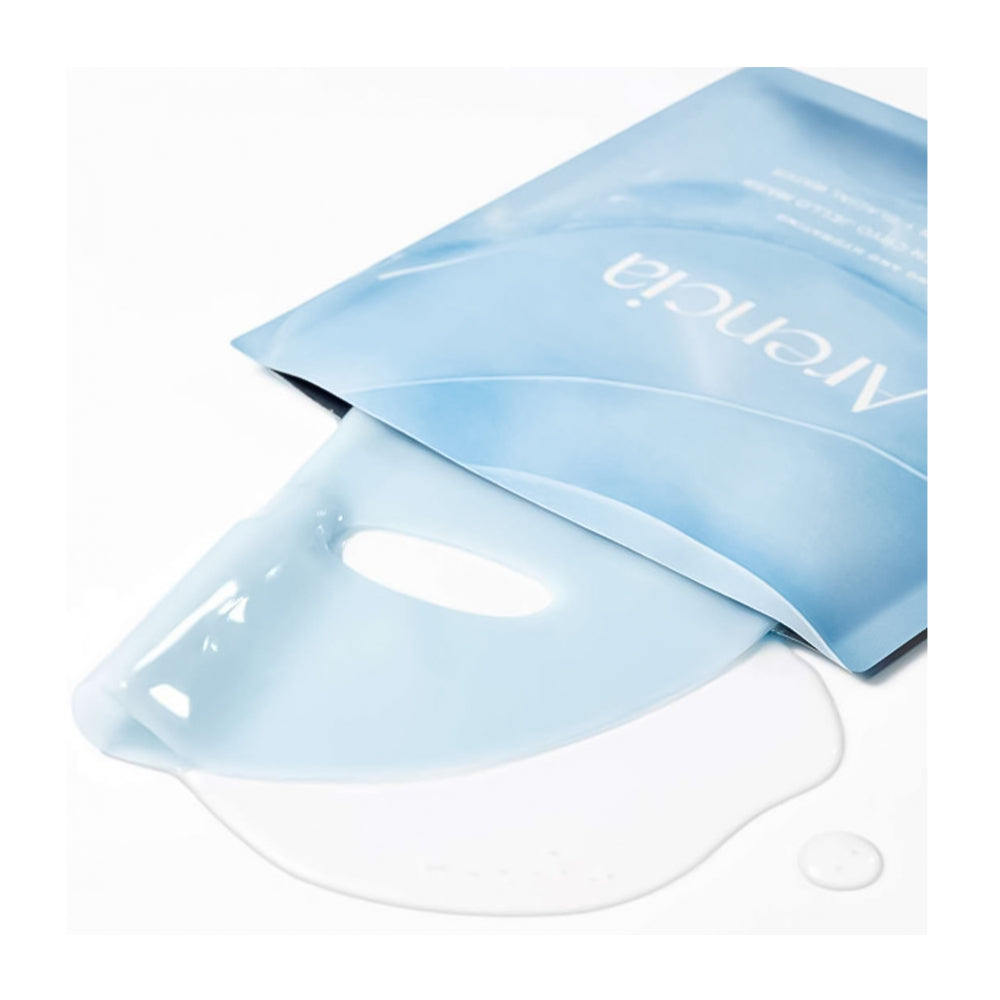 Two blue face masks with a brand name on a white background