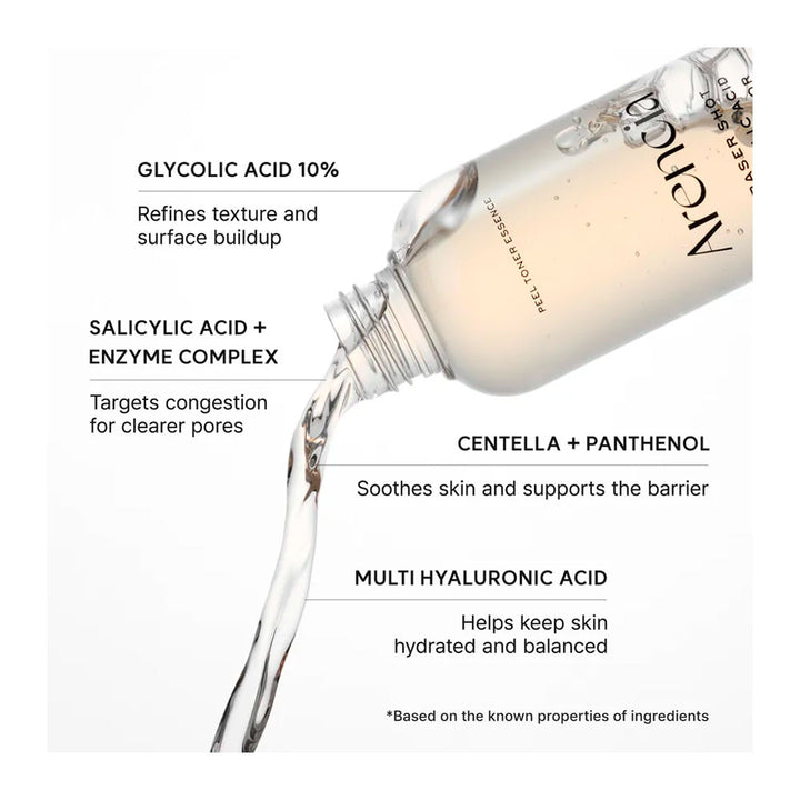A clear bottle of Arc&