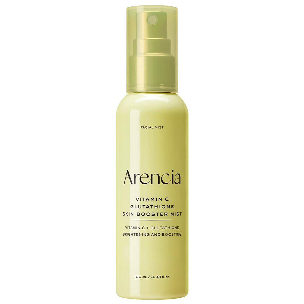 Arencia Vitamin C Glutathione Skin Booster Mist bottle on a white background