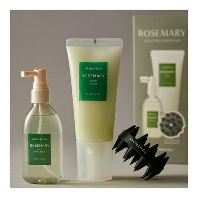 AROMATICA Rosemary Scalp Trial Kit [Limited Edition] - Peaches&Creme Shop Korean Skincare Malta
