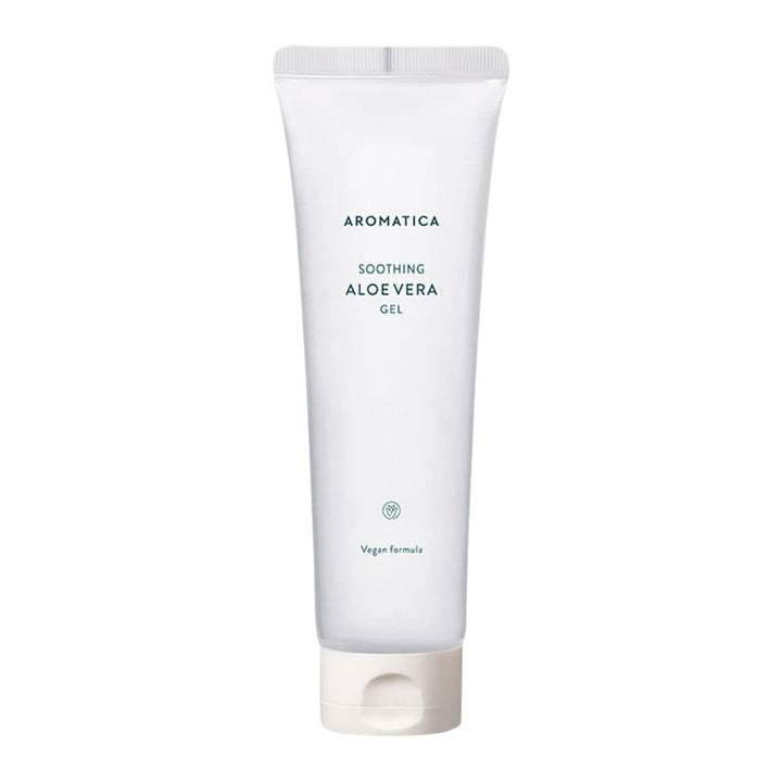 AROMATICA Soothing Aloe Vera Gel - Peaches&Creme Shop Korean Skincare Malta