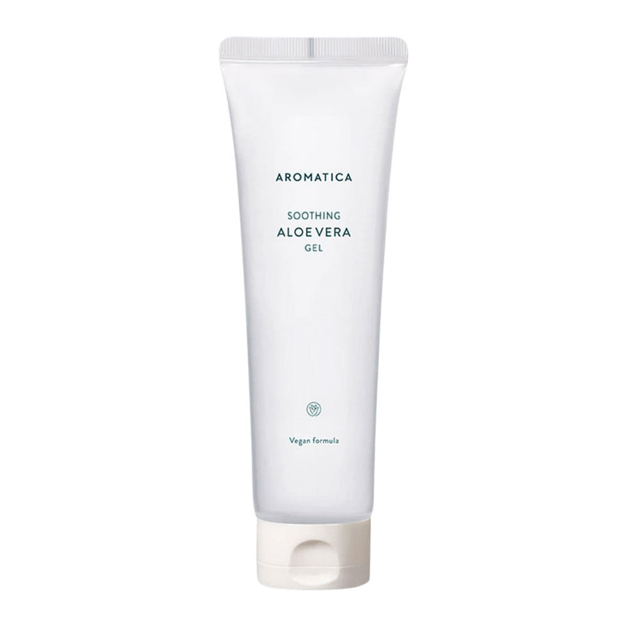 AROMATICA Soothing Aloe Vera Gel - Peaches&Creme Shop Korean Skincare Malta