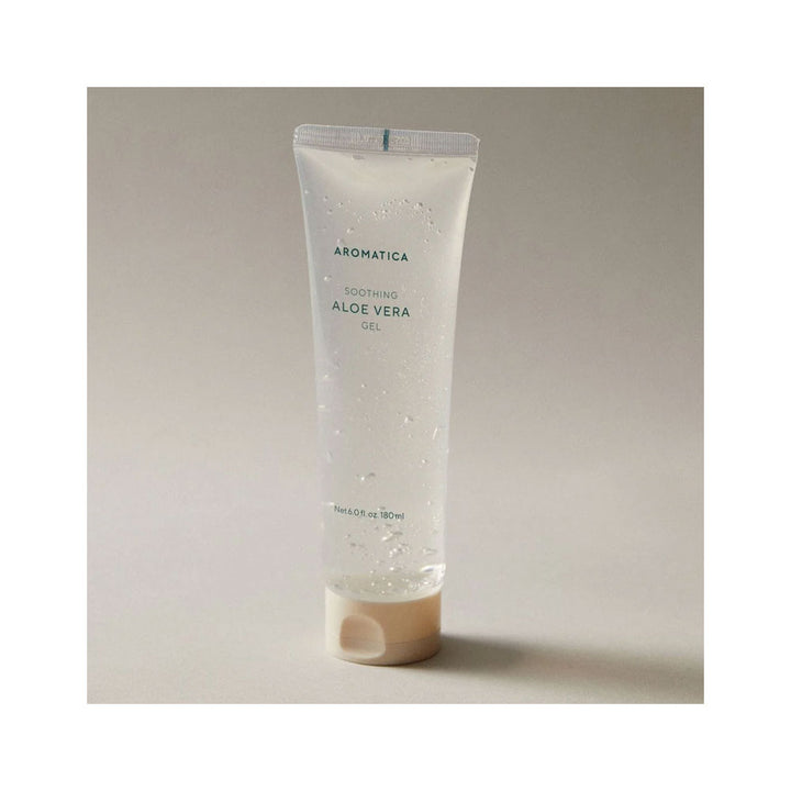 AROMATICA Soothing Aloe Vera Gel - Peaches&Creme Shop Korean Skincare Malta