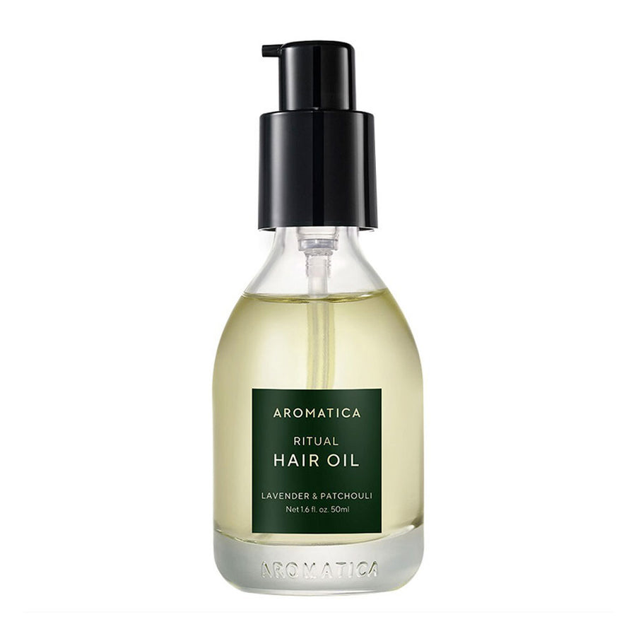 AROMATICA Ritual Hair Oil Lavender & Patchouli - Peaches&Creme Shop Korean Skincare Malta