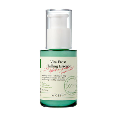 AXIS-Y Vita Frost Chilling Essence - Peaches&Creme Shop Korean Skincare Malta