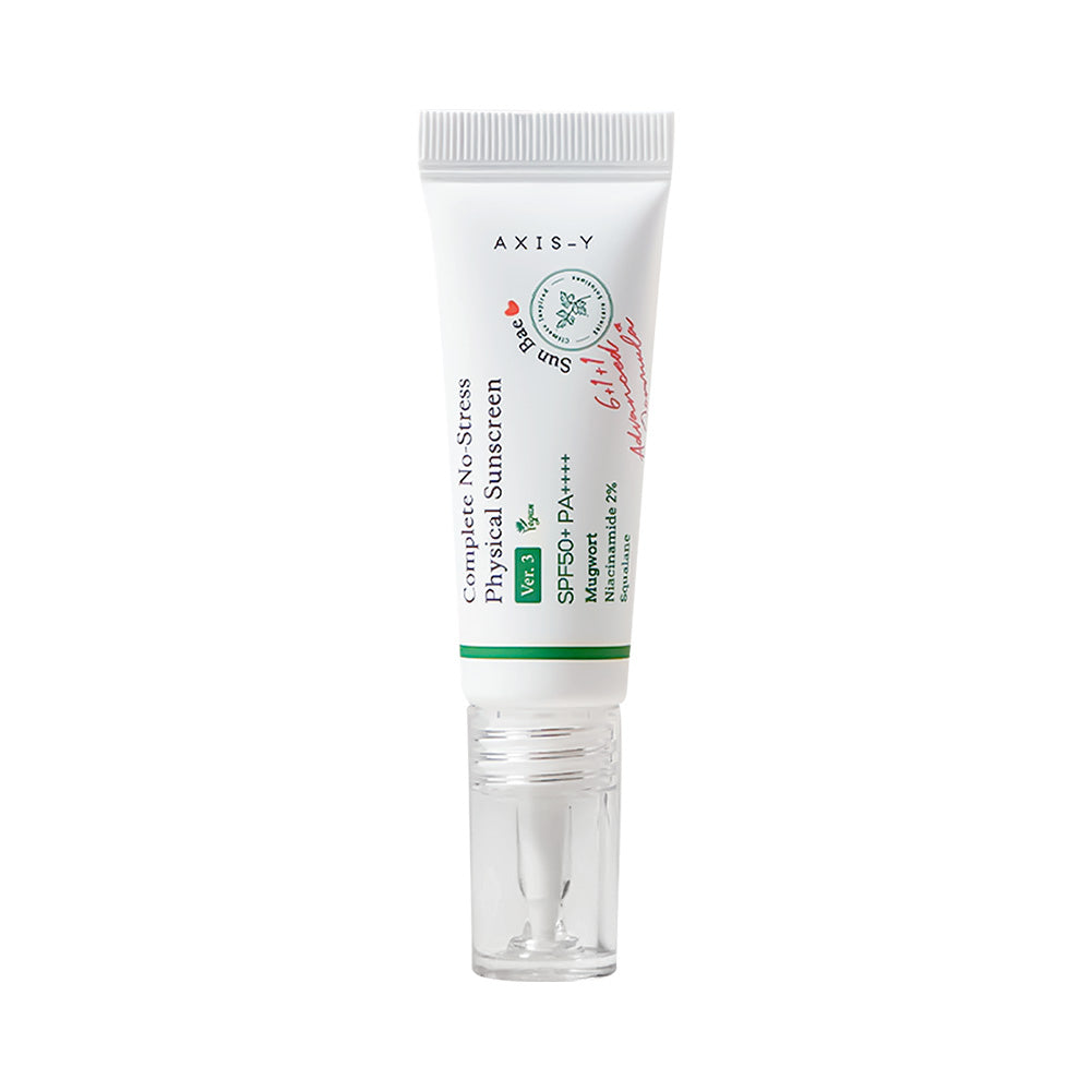 AXIS-Y Complete No-Stress Physical Sunscreen - Peaches&Creme Shop Korean Skincare Malta