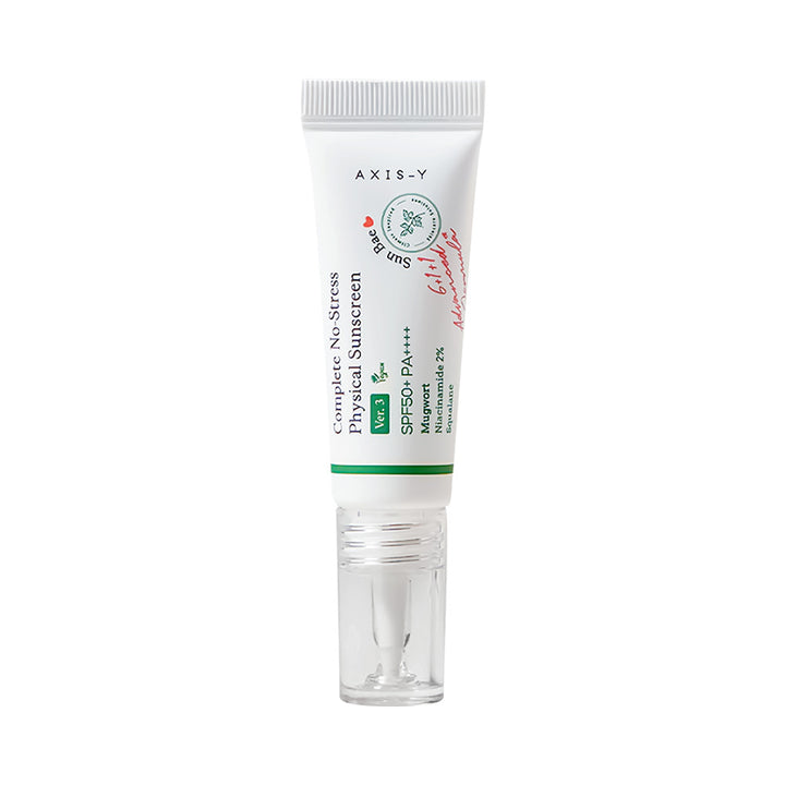 AXIS-Y Complete No-Stress Physical Sunscreen - Peaches&Creme Shop Korean Skincare Malta