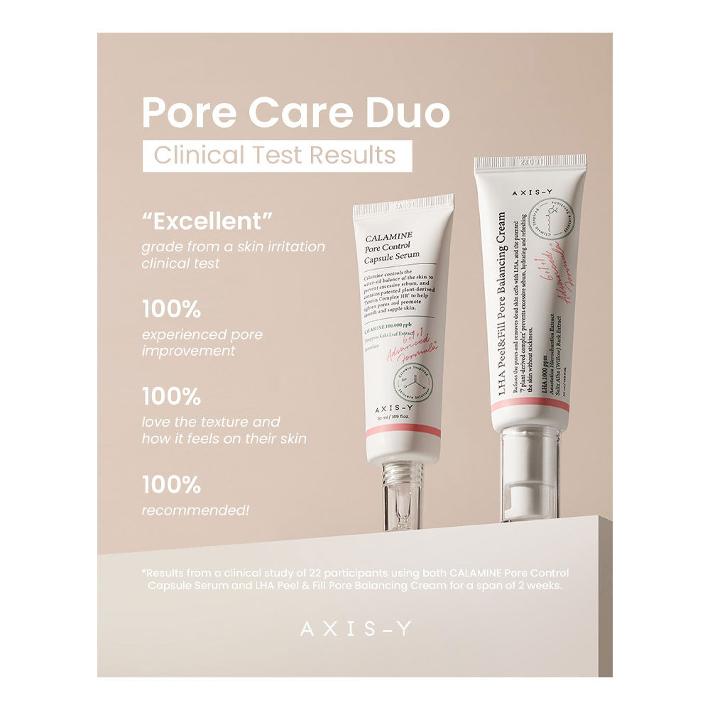 AXIS-Y LHA Peel & Fill Pore Balancing Cream - Peaches&Creme Shop Korean Skincare Malta