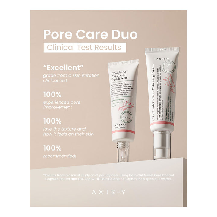 AXIS-Y LHA Peel & Fill Pore Balancing Cream - Peaches&Creme Shop Korean Skincare Malta