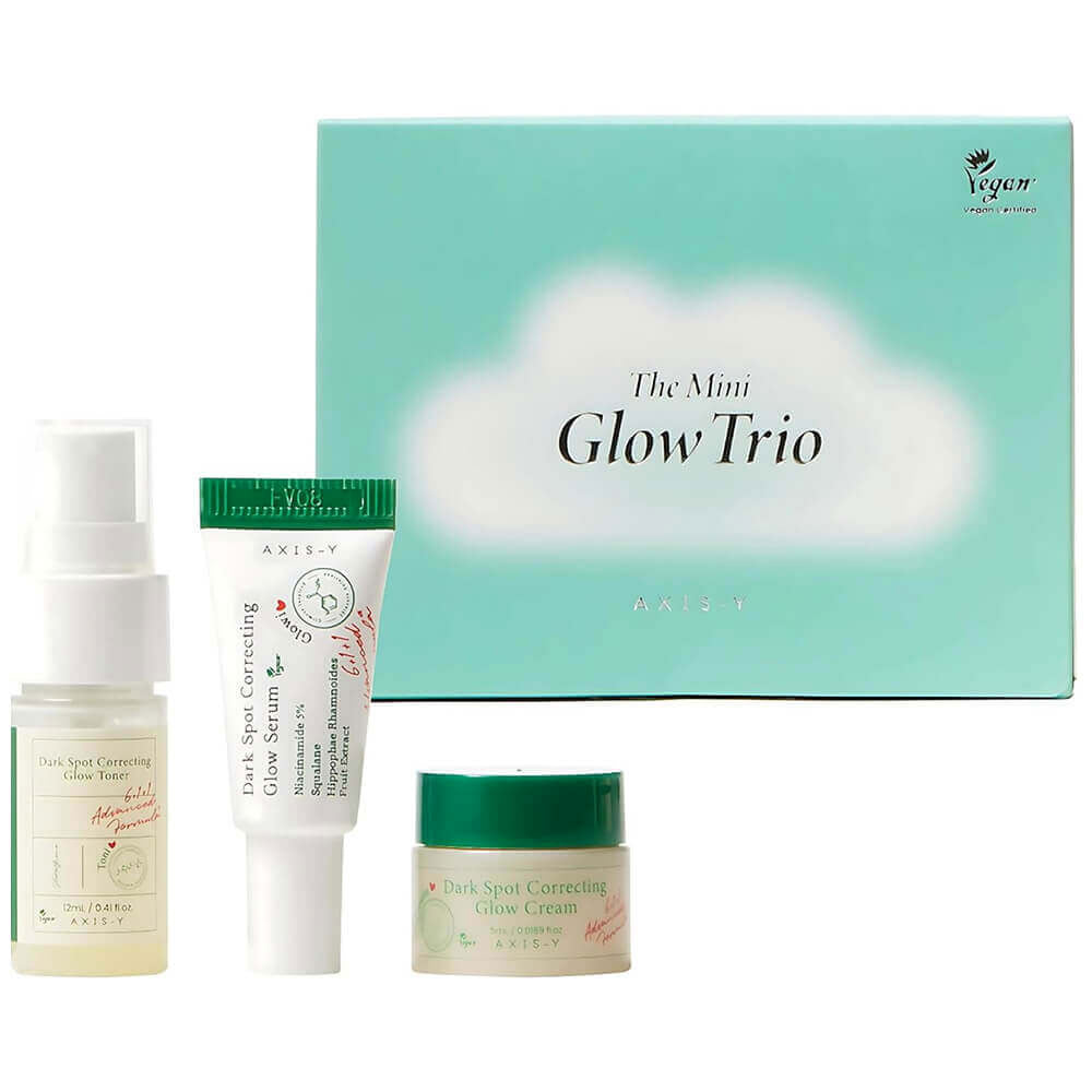 AXIS-Y The Mini Glow Trio Set - Peaches&Creme Shop Korean Skincare Malta