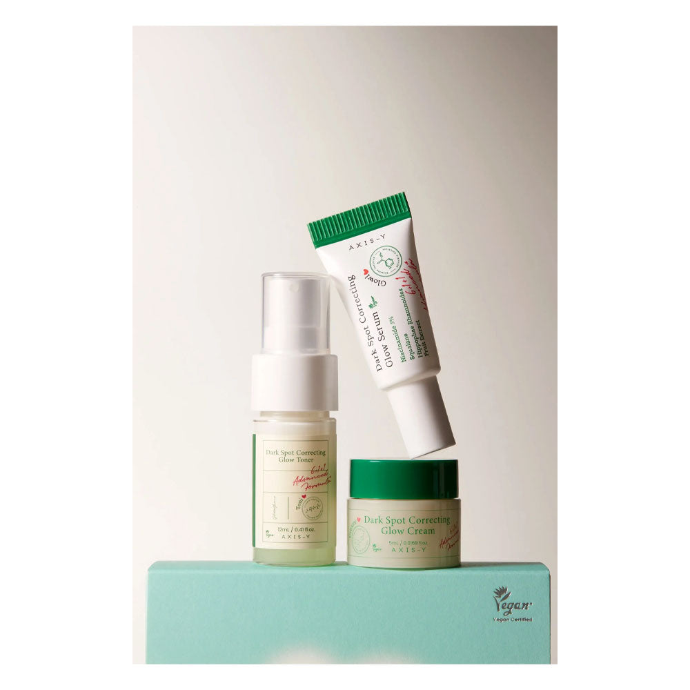 AXIS-Y The Mini Glow Trio Set - Peaches&Creme Shop Korean Skincare Malta